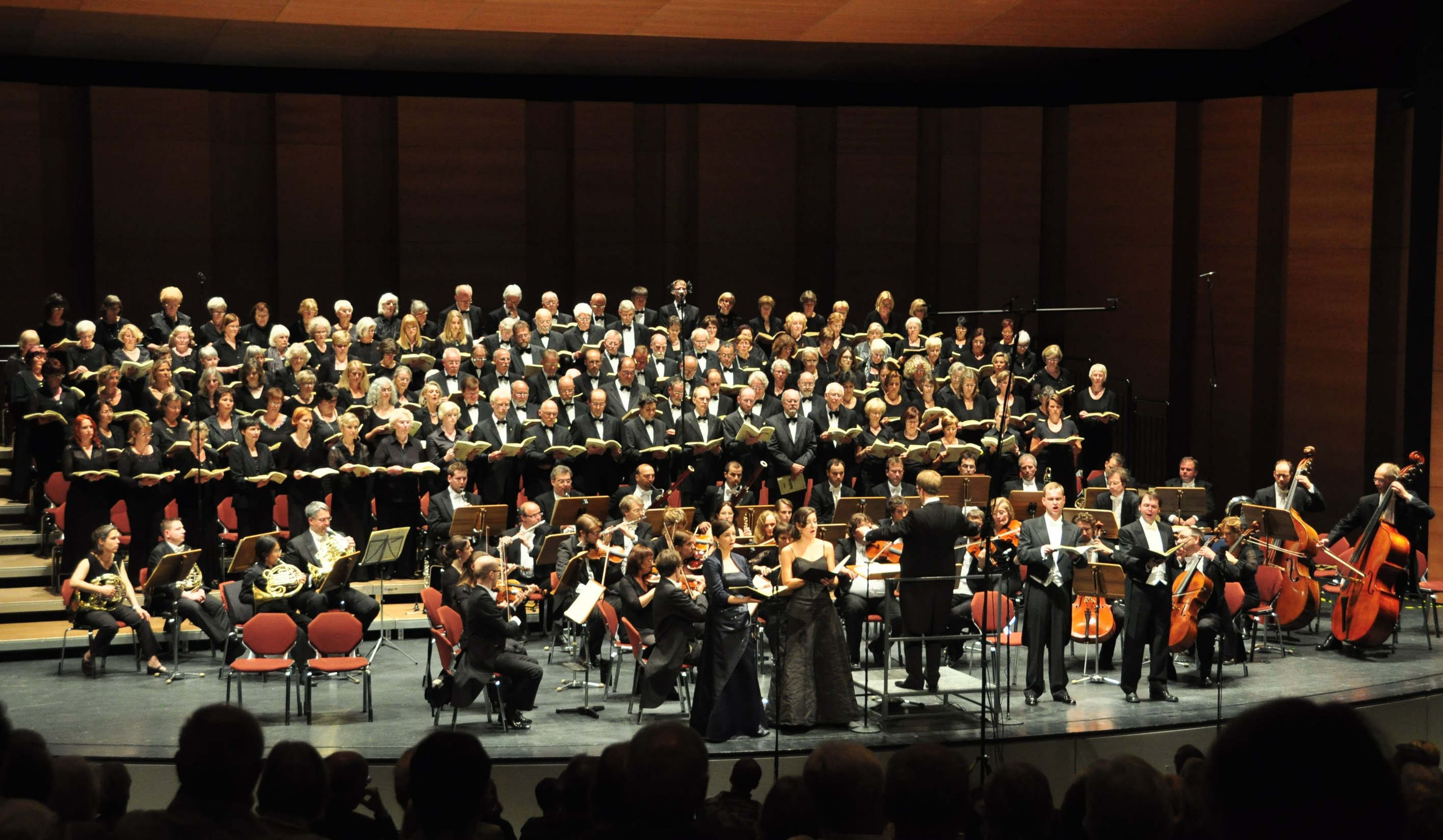 Der städtische Chor Leverkusen.